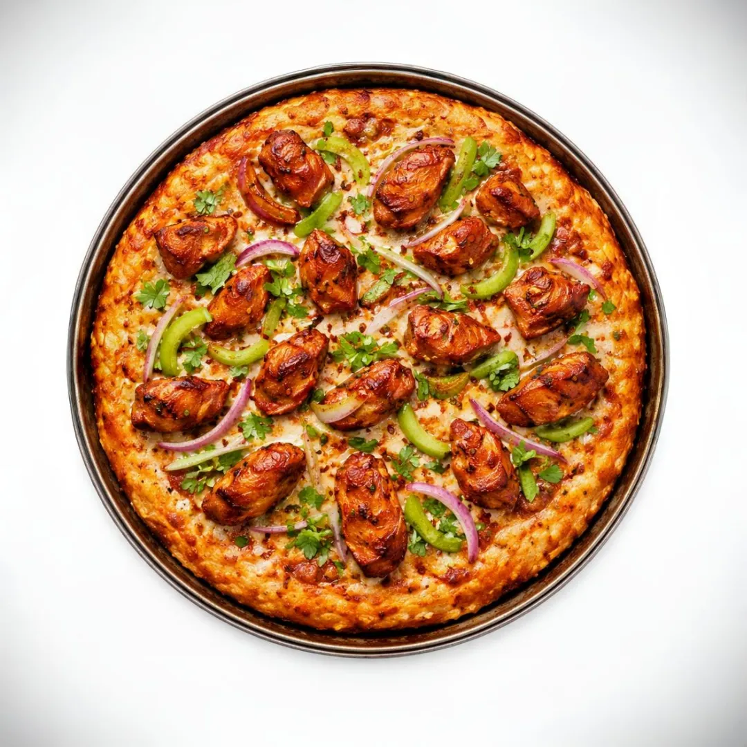 Tandoori Chicken Pizza - Best Indian fusion pizza in Clareview, Edmonton