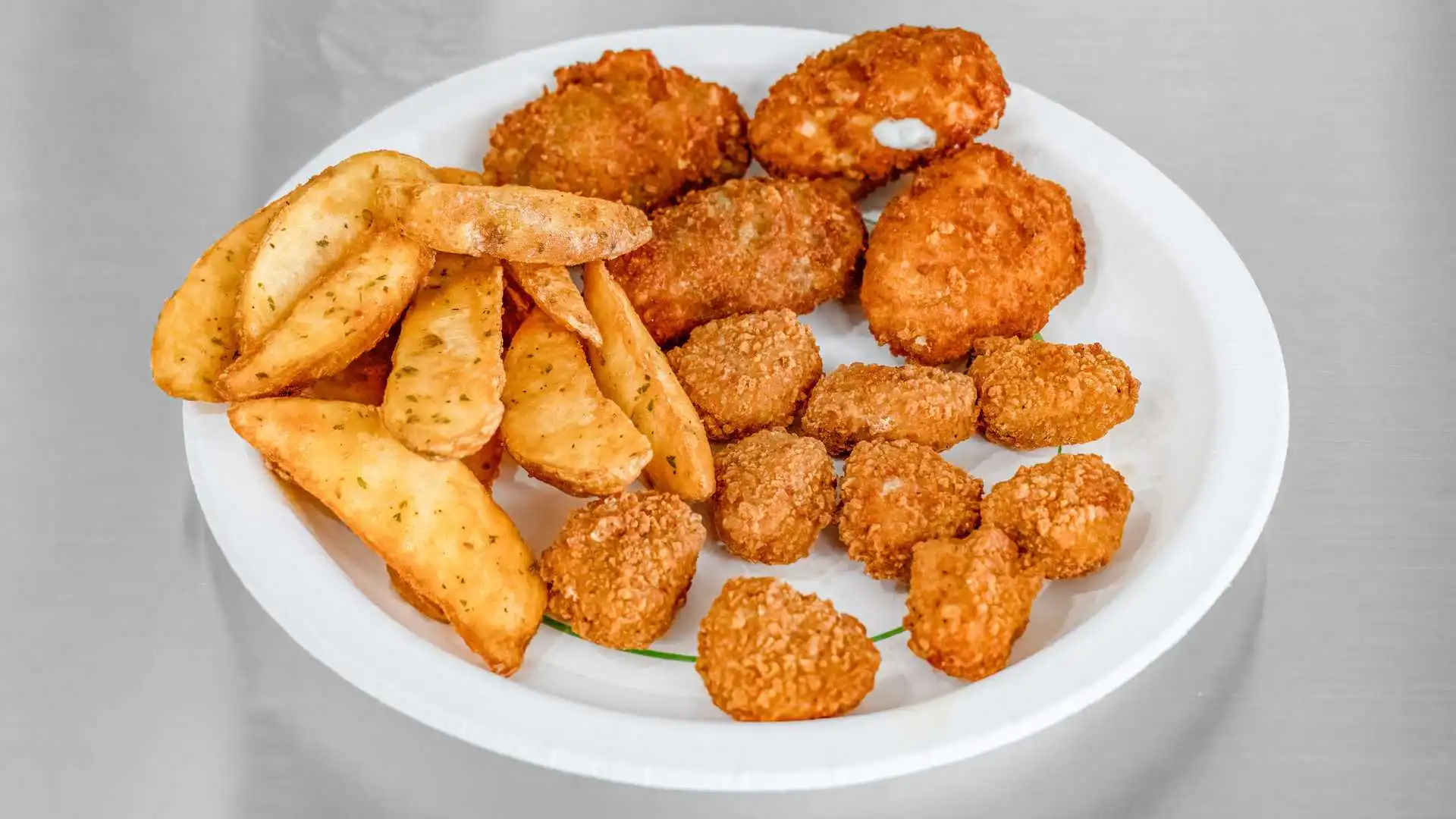 Chicken Popcorn at V Trail Pizza in Clareview, Edmonton, AB